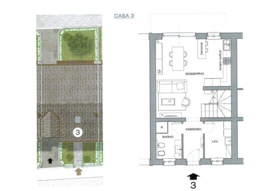 PRESTIGIOSA VILLETTA NUOVA CON GIARDINO